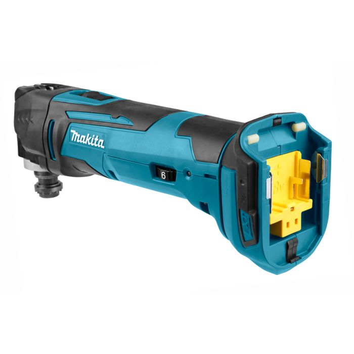 Makita DTM51Z Cordless Multi-Tool Kit – Includes 2 x 5.0Ah Batteries | 18V | Blue